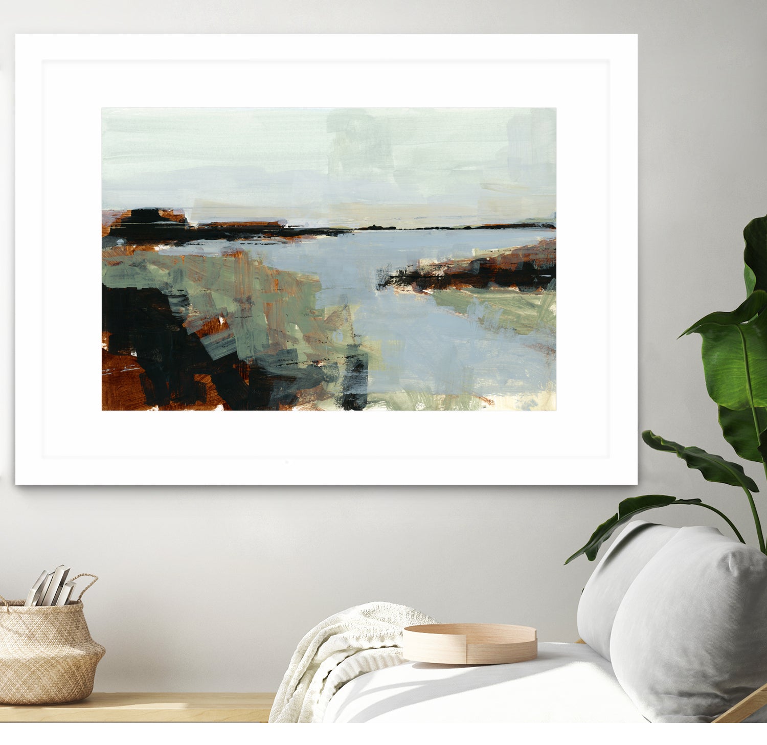 Gone Fishing by cartissi on GIANT ART - abstract landscape art nature and landscapes abstract landscape art