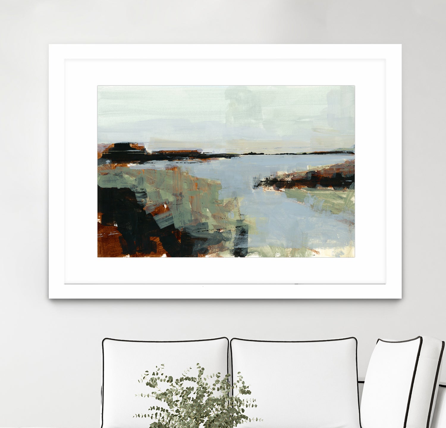 Gone Fishing by cartissi on GIANT ART - abstract landscape art nature and landscapes abstract landscape art