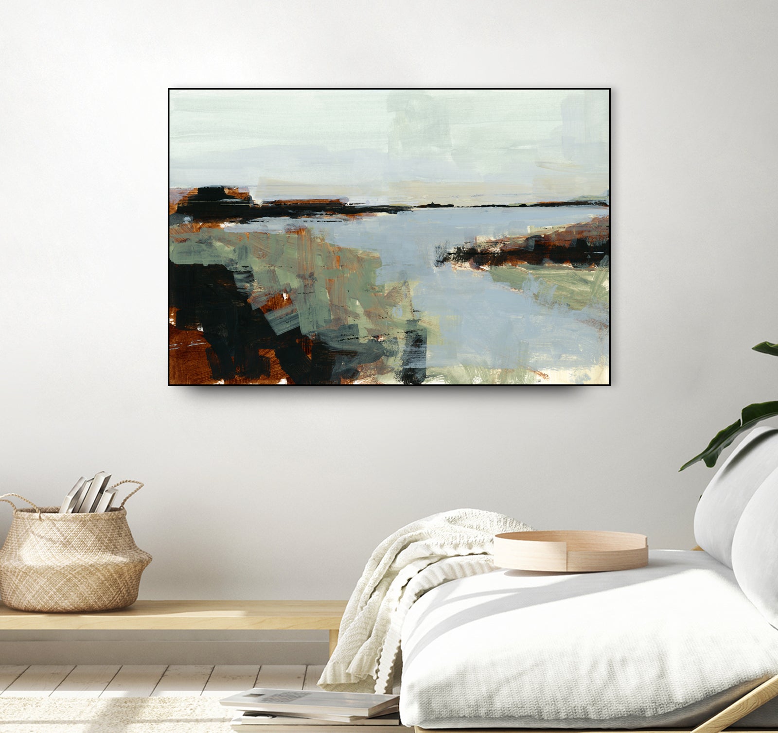 Gone Fishing by cartissi on GIANT ART - abstract landscape art nature and landscapes abstract landscape art