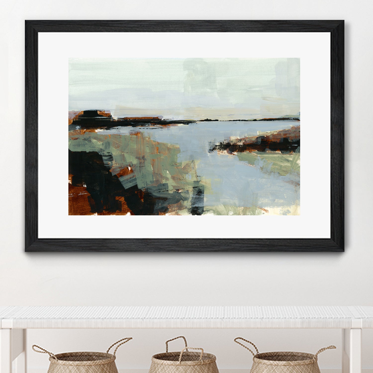 Gone Fishing by cartissi on GIANT ART - abstract landscape art nature and landscapes abstract landscape art