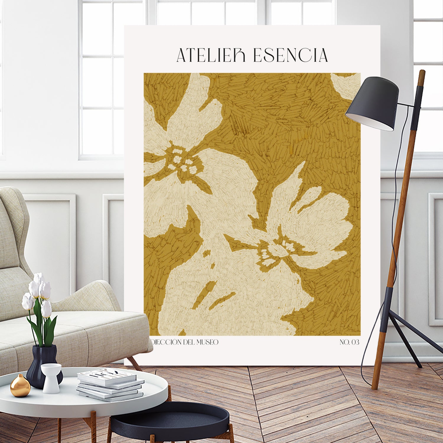 Floral Essence Burst by Treechild on GIANT ART -  floral pattern