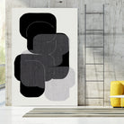 Abstract Forms in Black by cartissi on GIANT ART - abstract grey