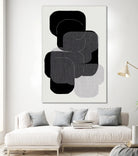 Abstract Forms in Black by cartissi on GIANT ART - abstract grey