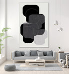 Abstract Forms in Black by cartissi on GIANT ART - abstract grey