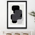 Abstract Forms in Black by cartissi on GIANT ART - abstract grey