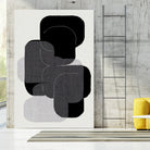 Monochrome Layers by cartissi on GIANT ART - abstract abstract art