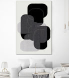 Monochrome Layers by cartissi on GIANT ART - abstract abstract art
