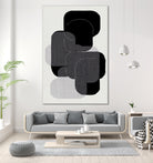 Monochrome Layers by cartissi on GIANT ART - abstract abstract art