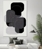 Monochrome Layers by cartissi on GIANT ART - abstract abstract art