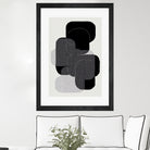 Monochrome Layers by cartissi on GIANT ART - abstract abstract art