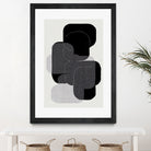 Monochrome Layers by cartissi on GIANT ART - abstract abstract art