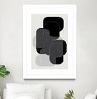 Monochrome Layers by cartissi on GIANT ART - abstract abstract art