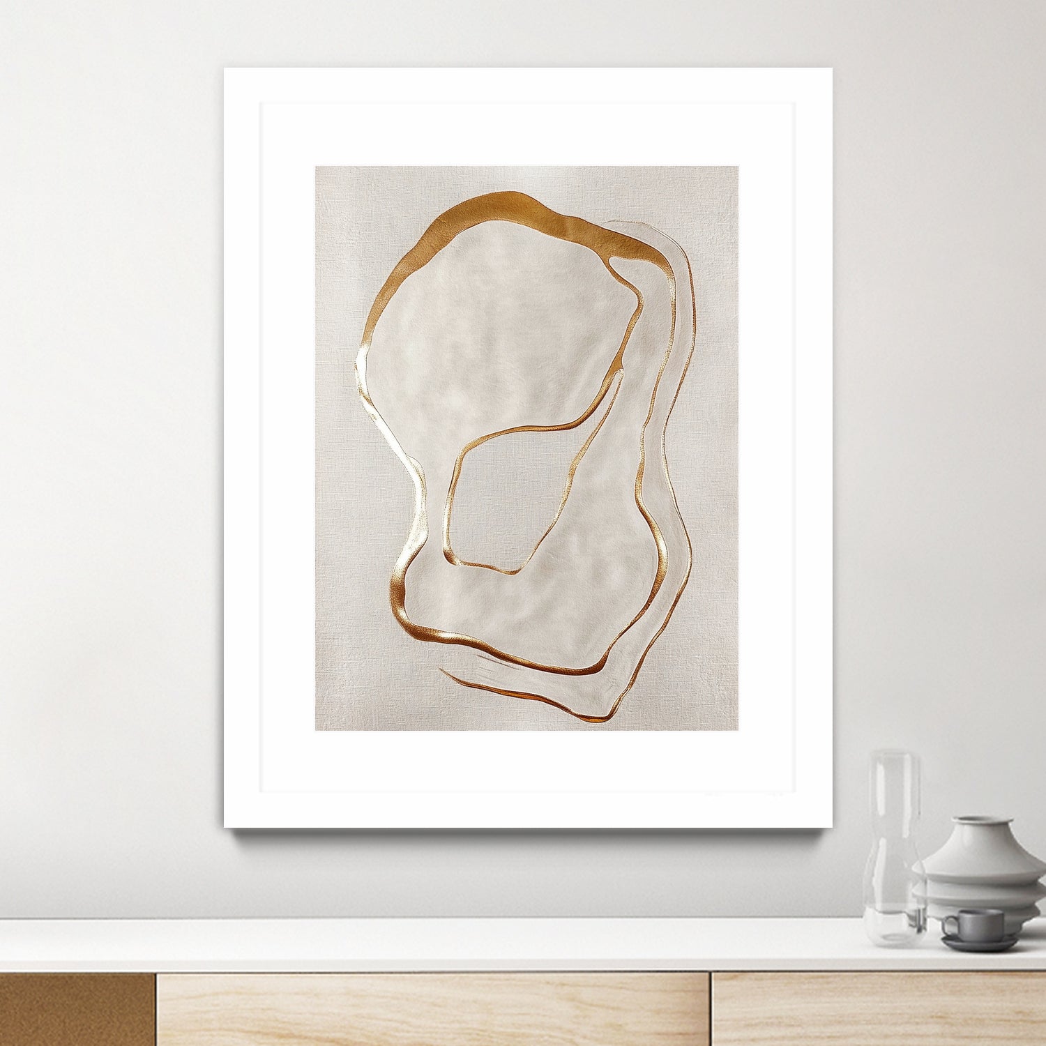 Golden Whispers by Alma on GIANT ART - 5971 illustration