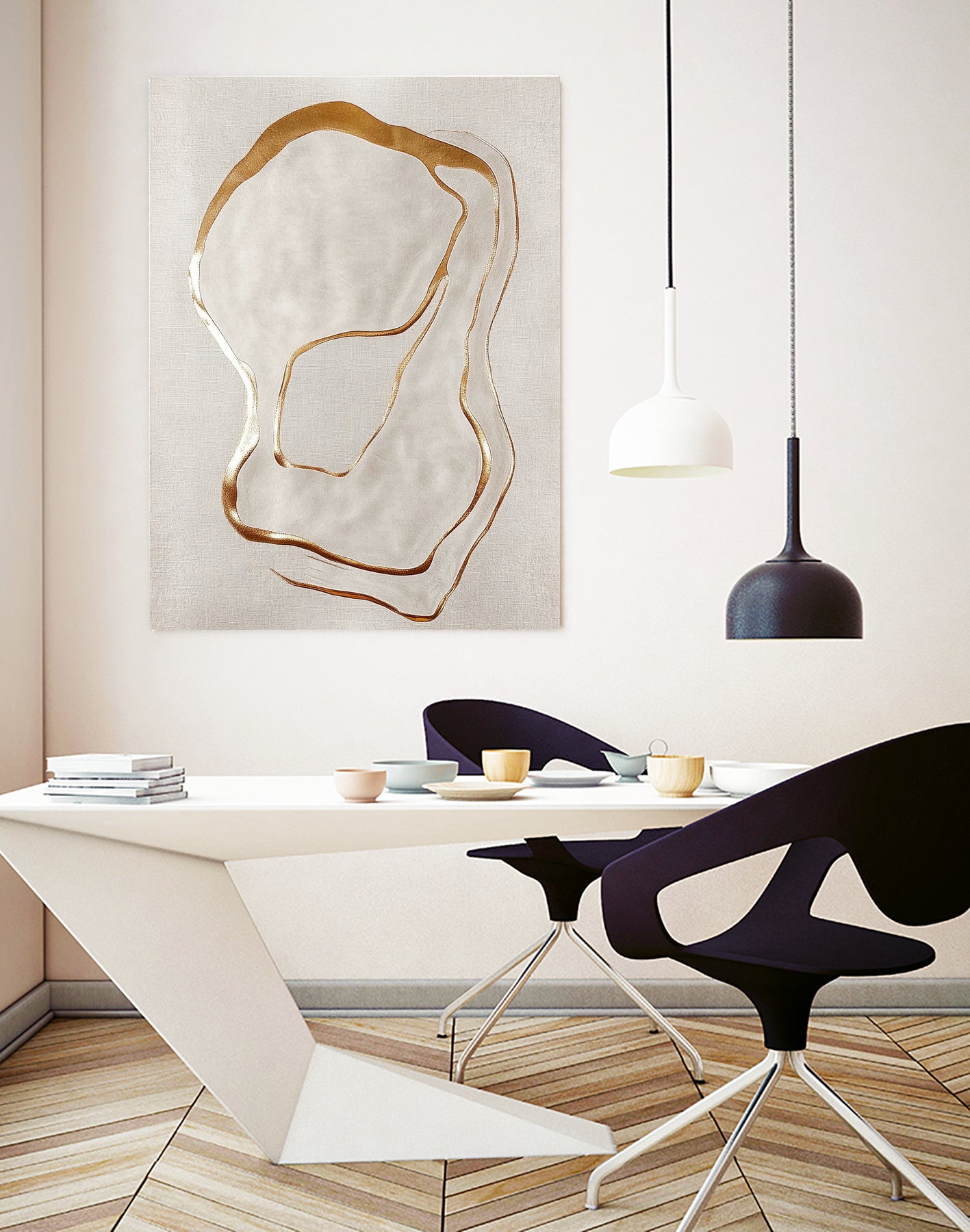 Golden Whispers by Alma on GIANT ART - 5971 illustration