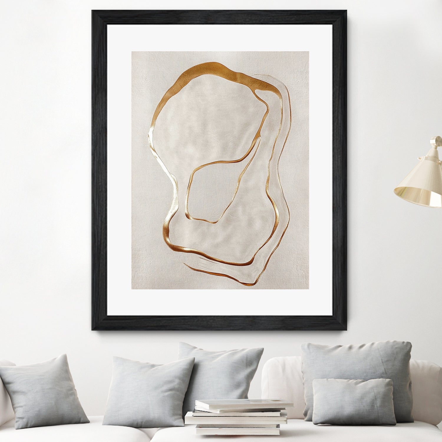 Golden Whispers by Alma on GIANT ART - 5971 illustration