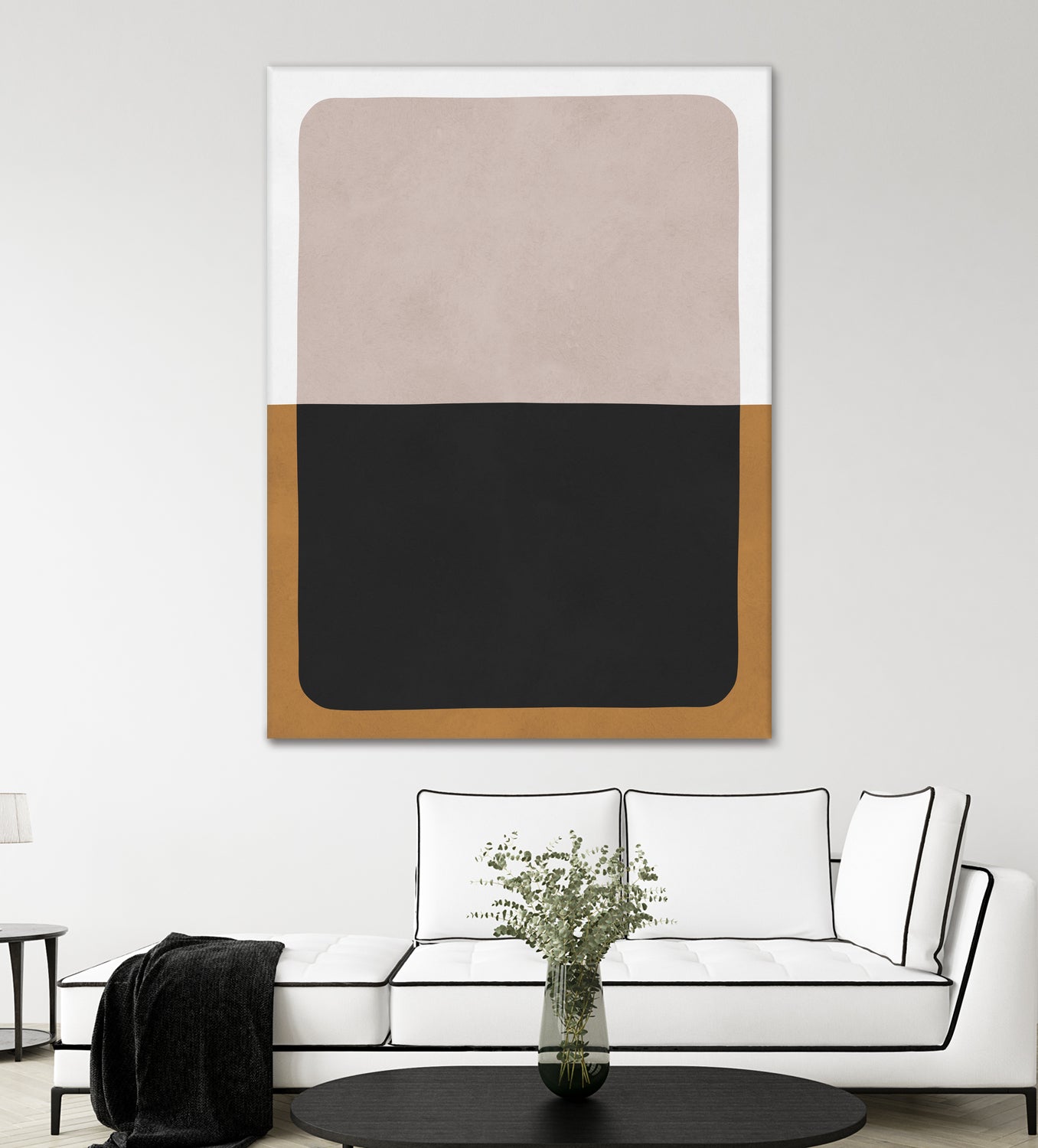 Two overlapping colors 1 by Vitor Costa on GIANT ART