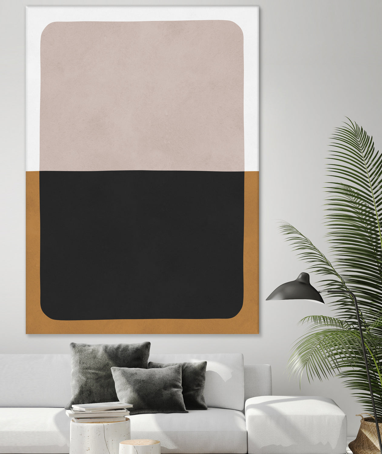 Two overlapping colors 1 by Vitor Costa on GIANT ART