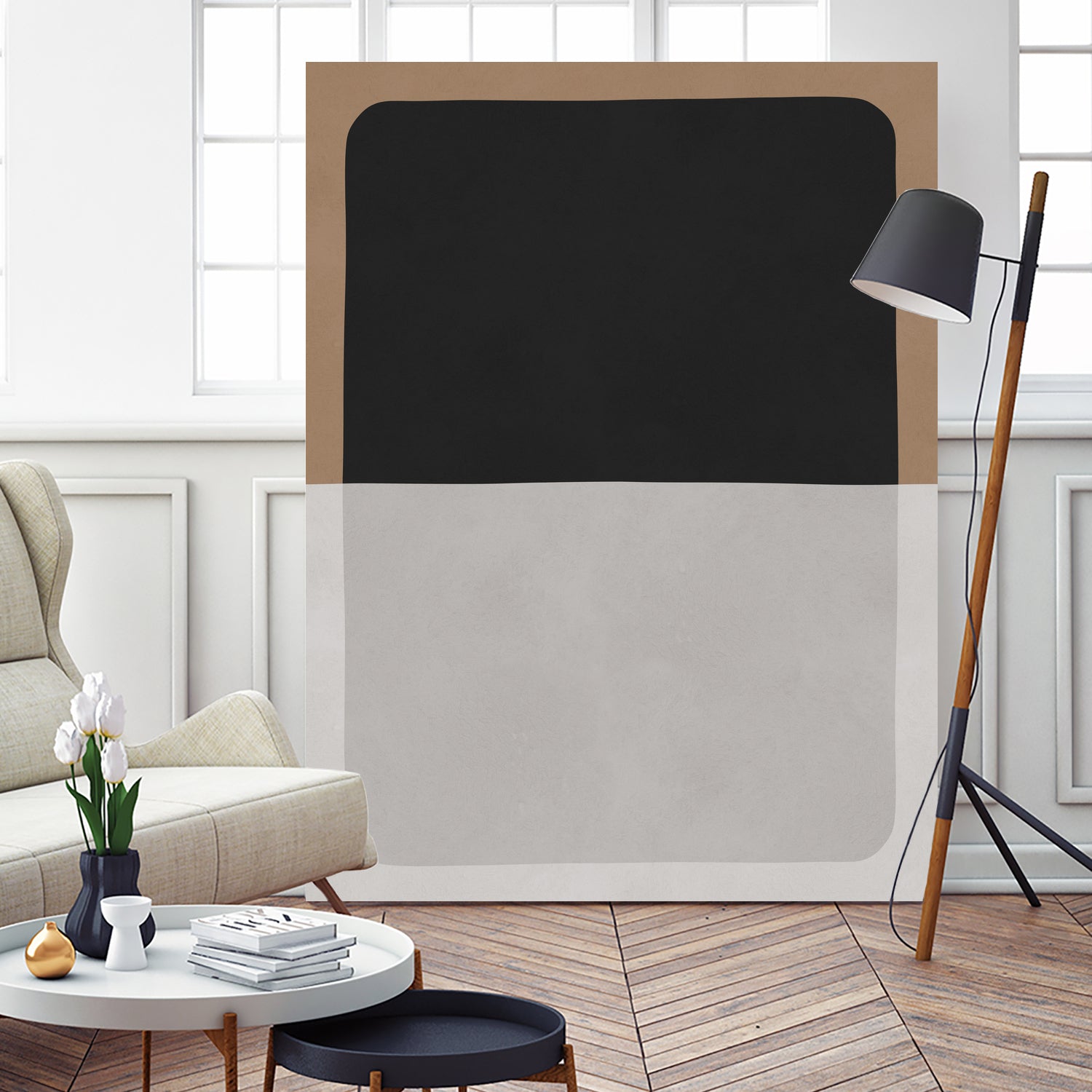 Black and brown art 1 by Vitor Costa on GIANT ART