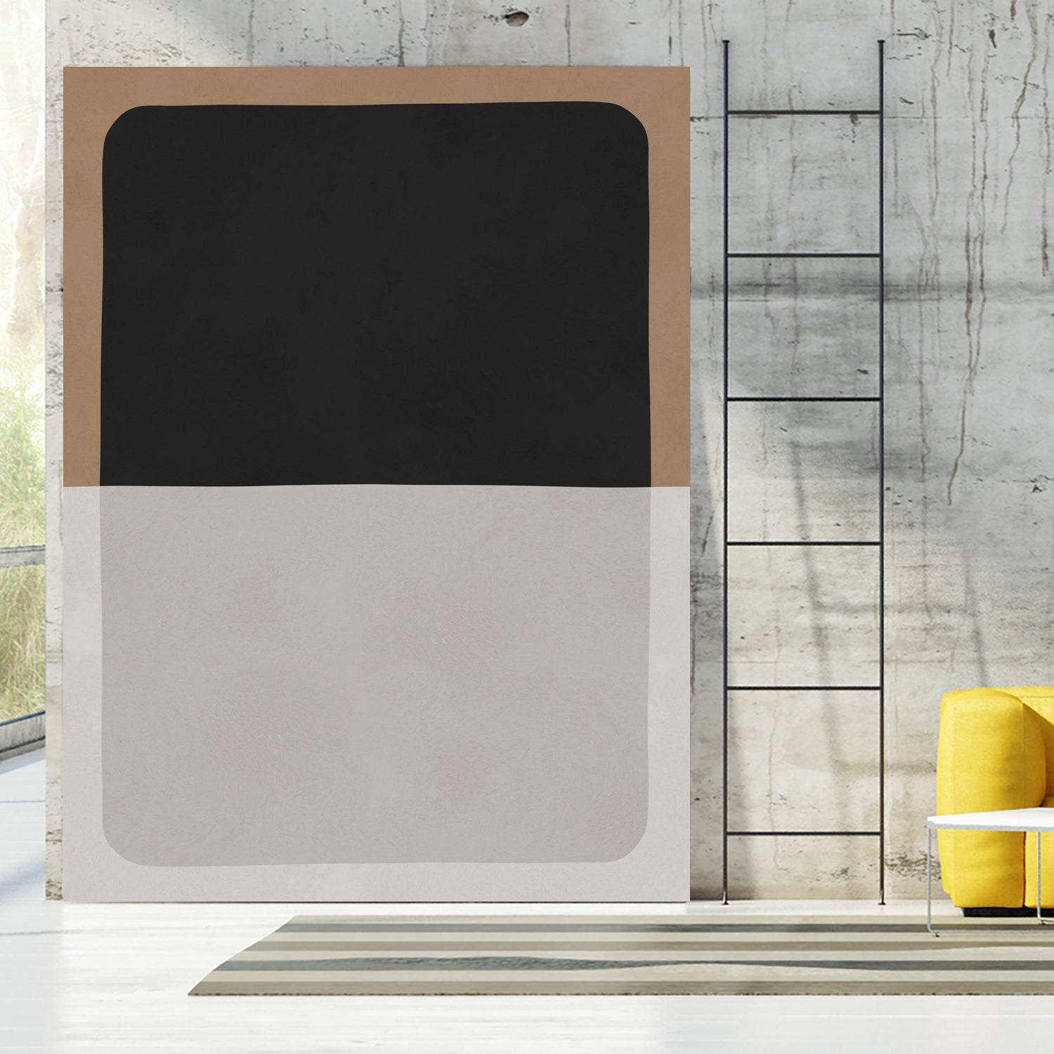 Black and brown art 1 by Vitor Costa on GIANT ART