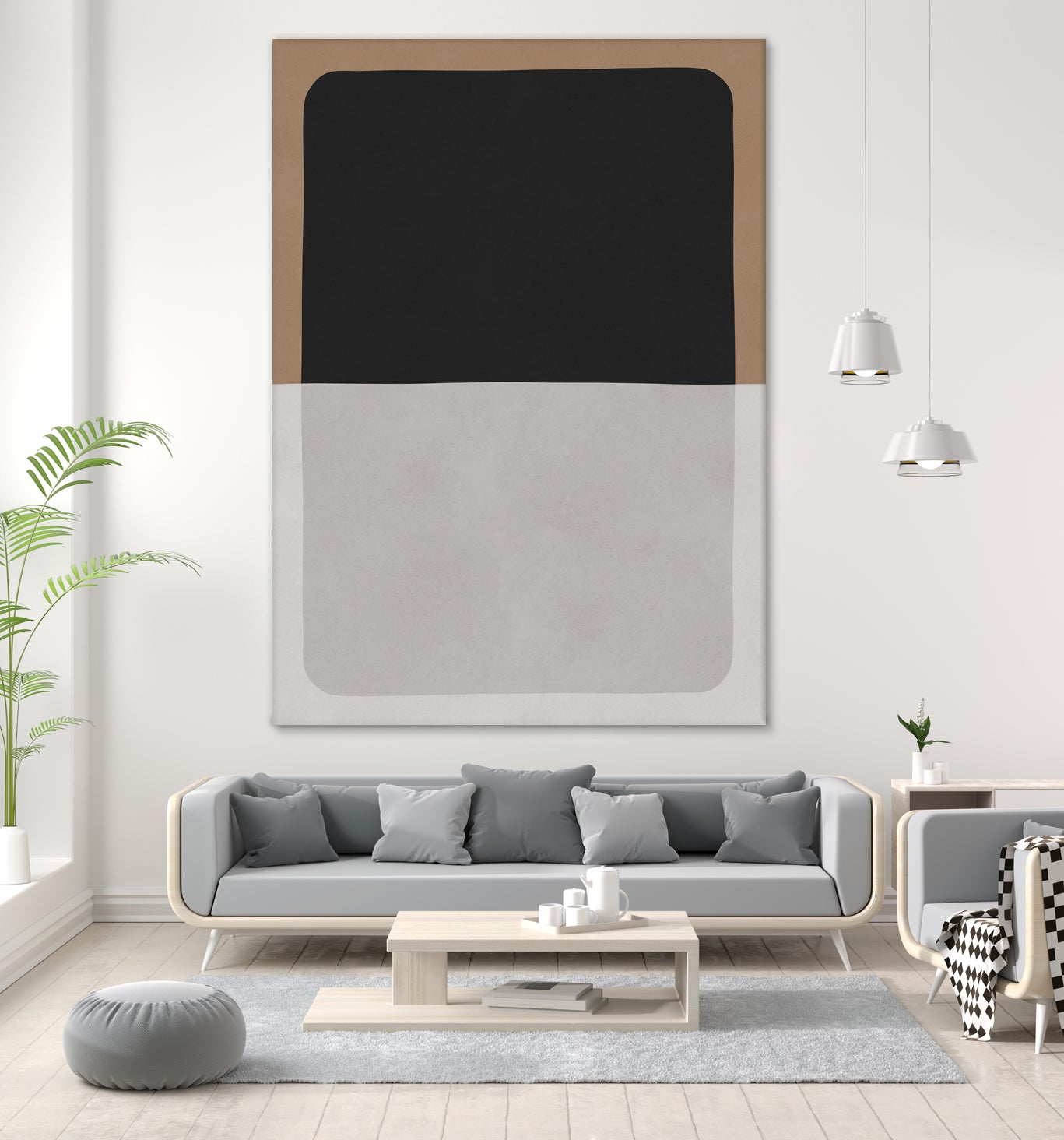 Black and brown art 1 by Vitor Costa on GIANT ART