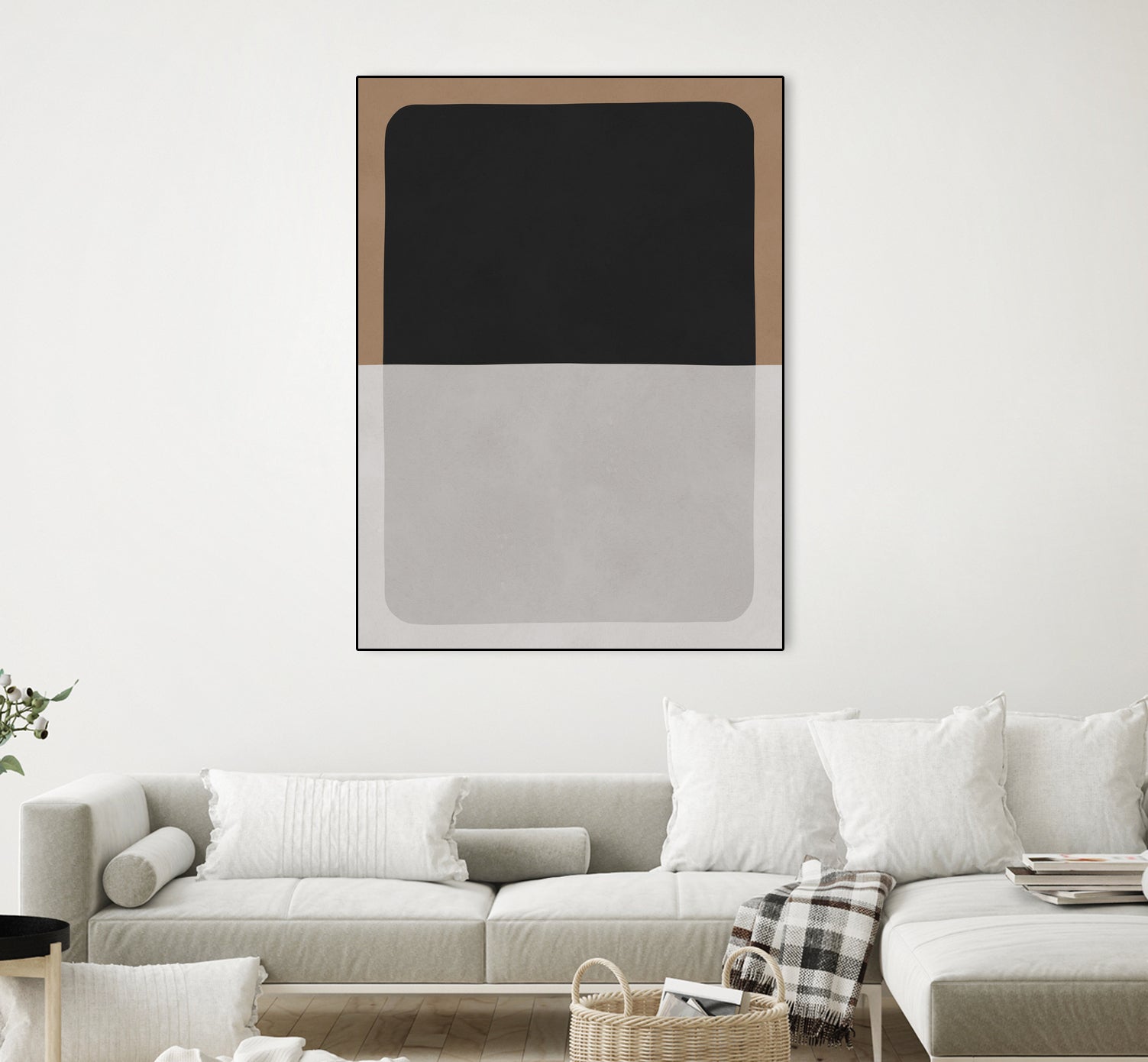 Black and brown art 1 by Vitor Costa on GIANT ART