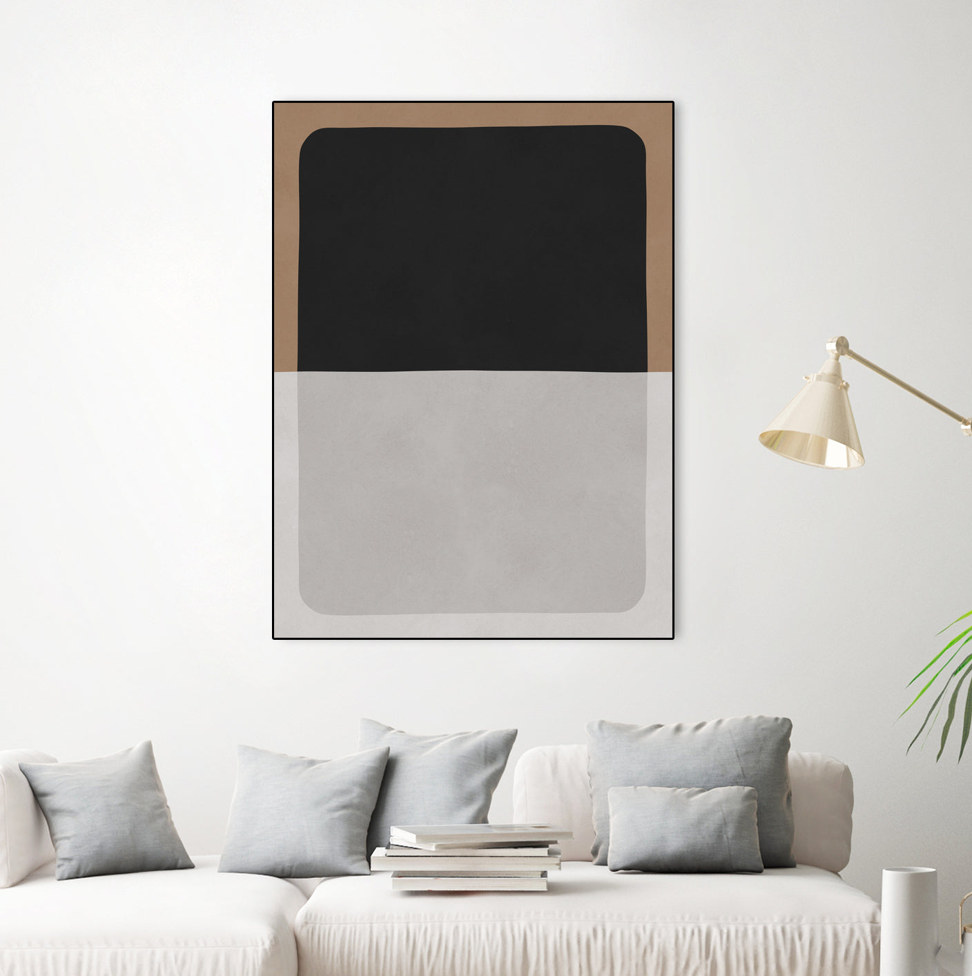 Black and brown art 1 by Vitor Costa on GIANT ART