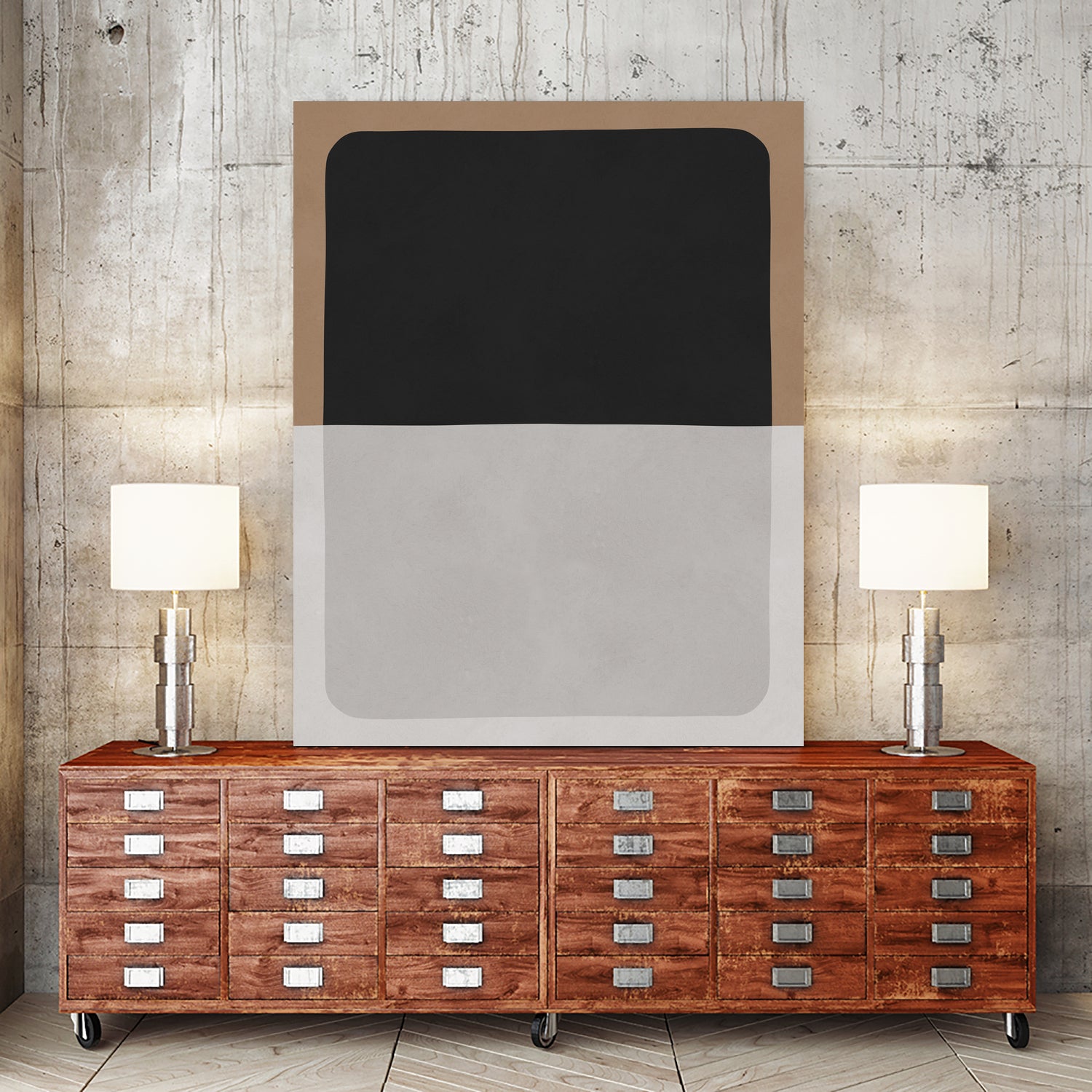 Black and brown art 1 by Vitor Costa on GIANT ART