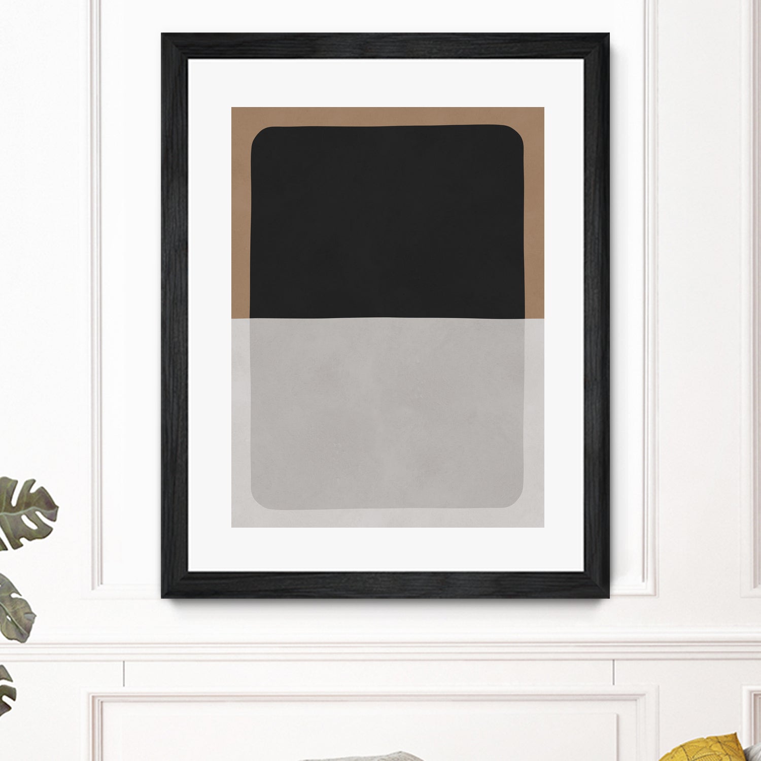 Black and brown art 1 by Vitor Costa on GIANT ART