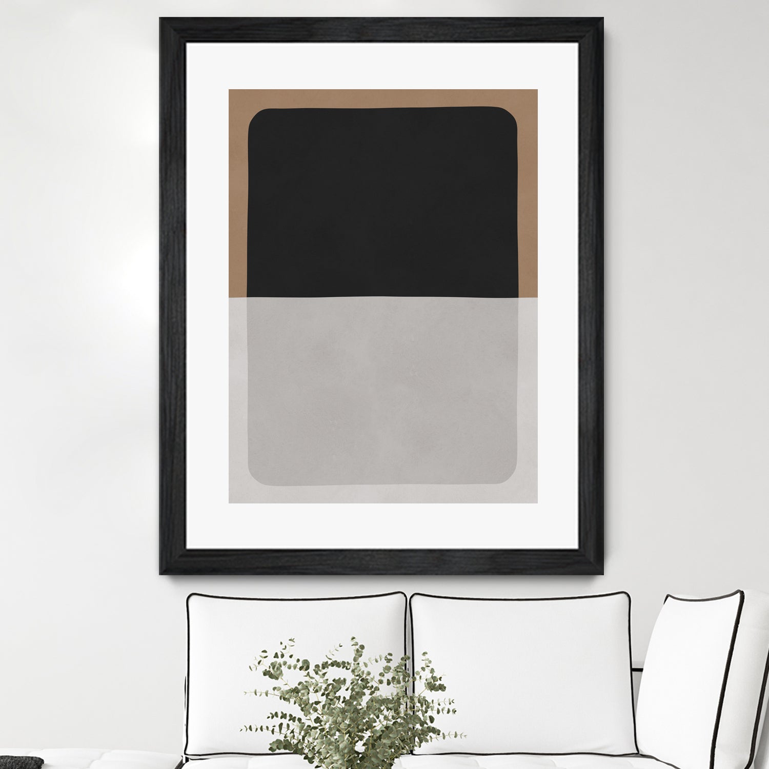 Black and brown art 1 by Vitor Costa on GIANT ART