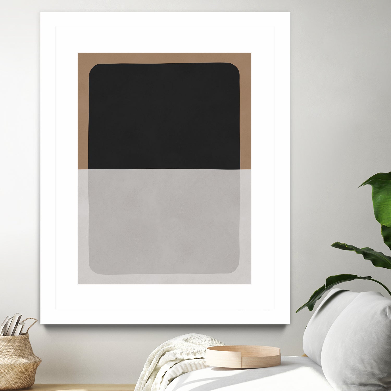 Black and brown art 1 by Vitor Costa on GIANT ART