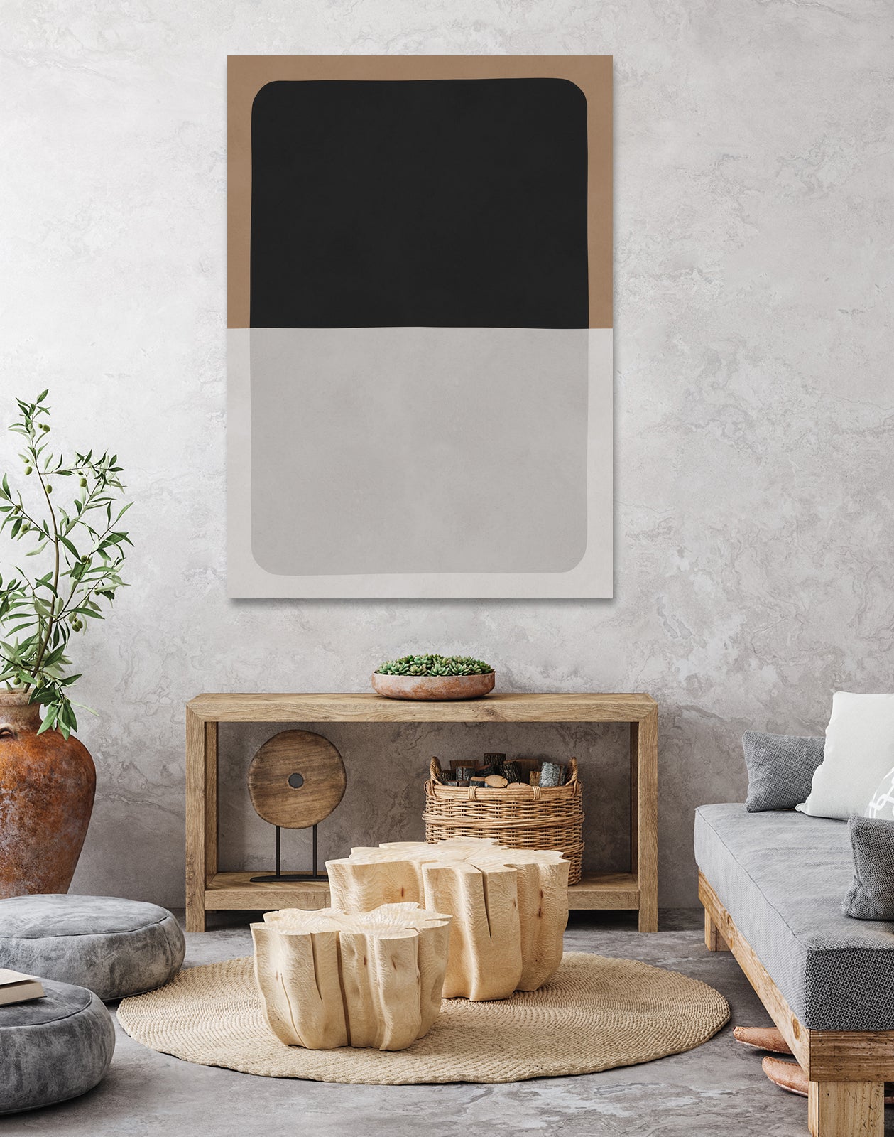 Black and brown art 1 by Vitor Costa on GIANT ART