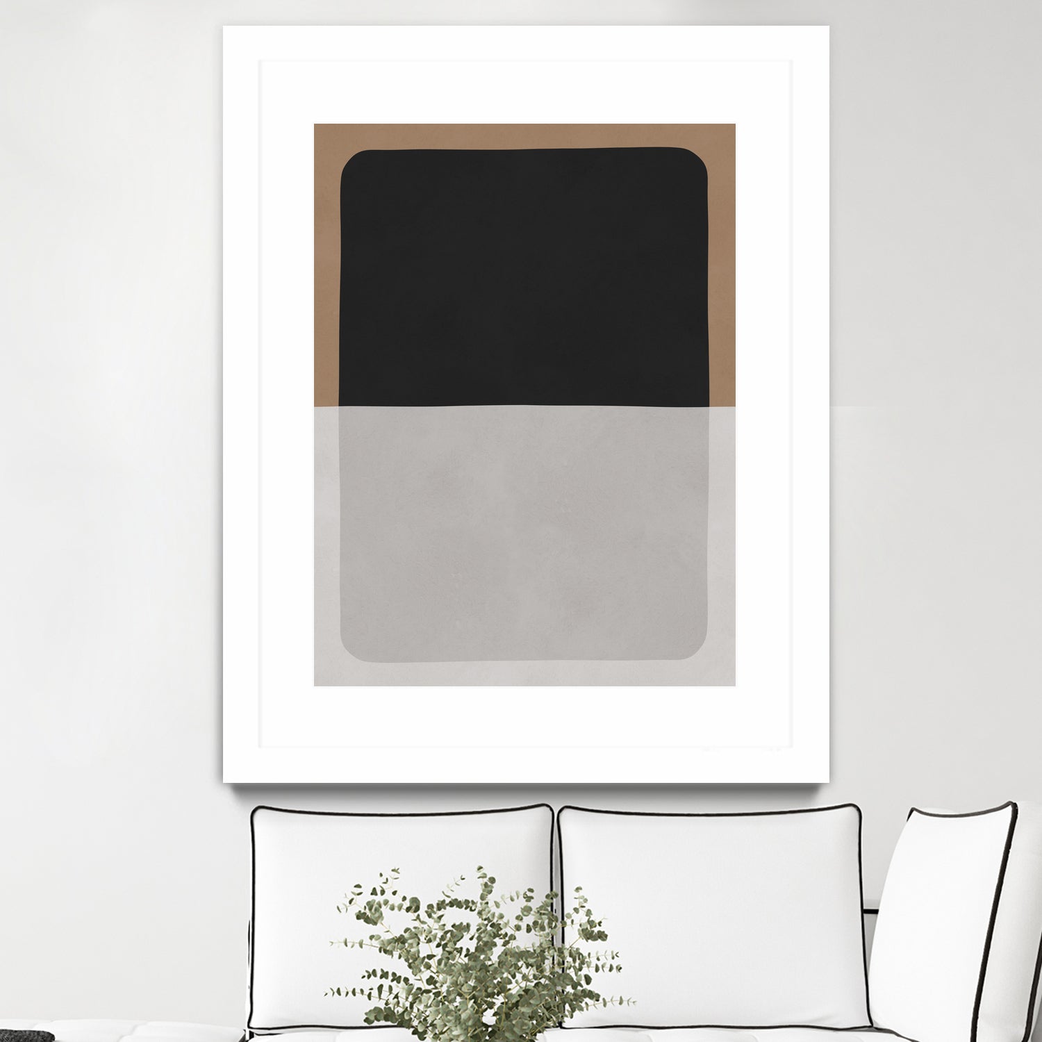 Black and brown art 1 by Vitor Costa on GIANT ART