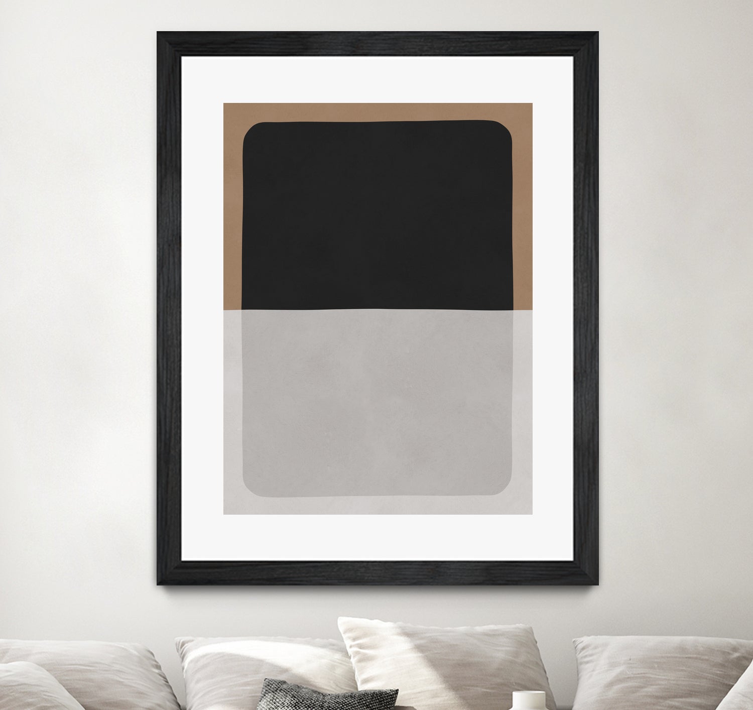 Black and brown art 1 by Vitor Costa on GIANT ART