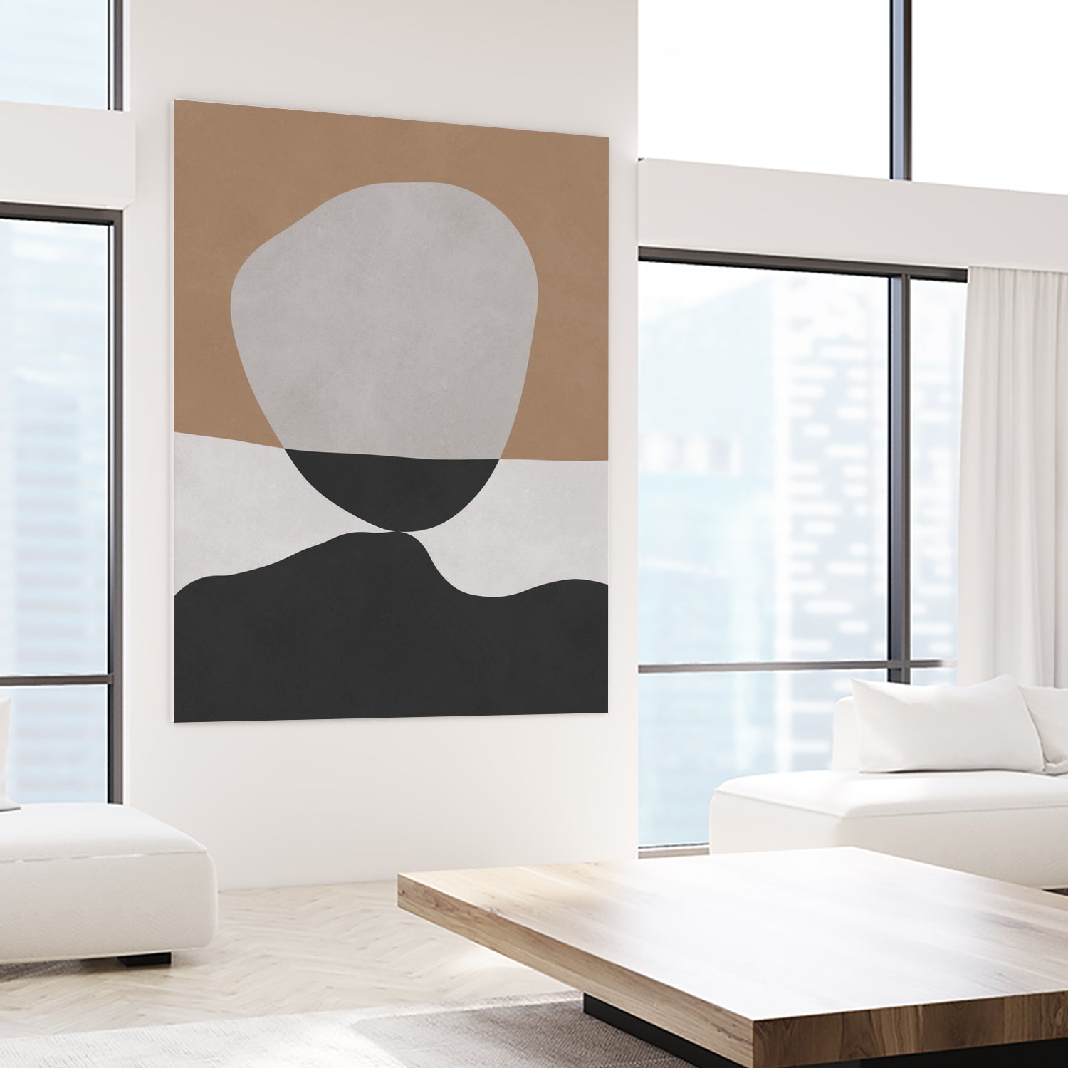 Black and brown art 6 by Vitor Costa on GIANT ART