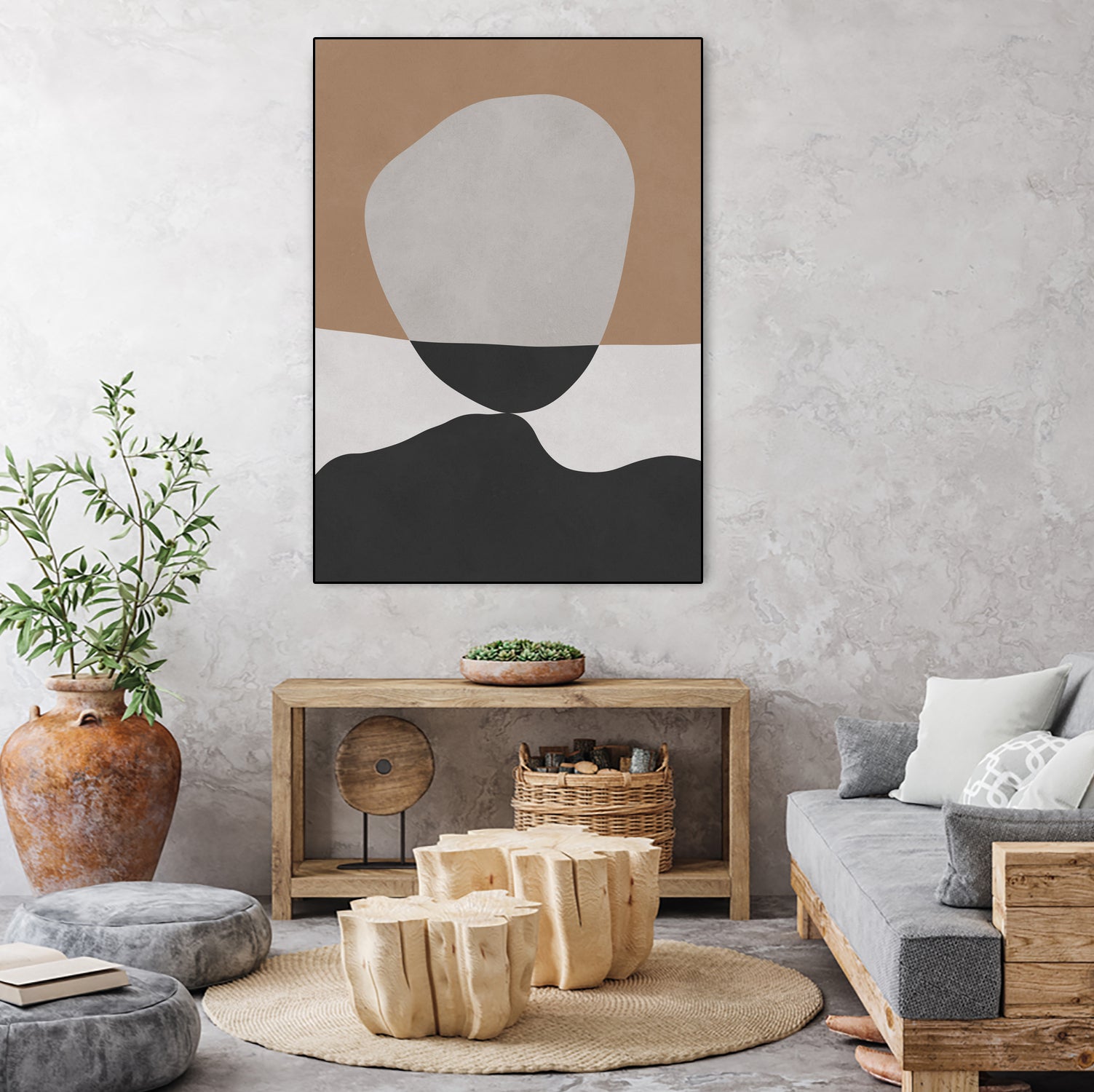 Black and brown art 6 by Vitor Costa on GIANT ART