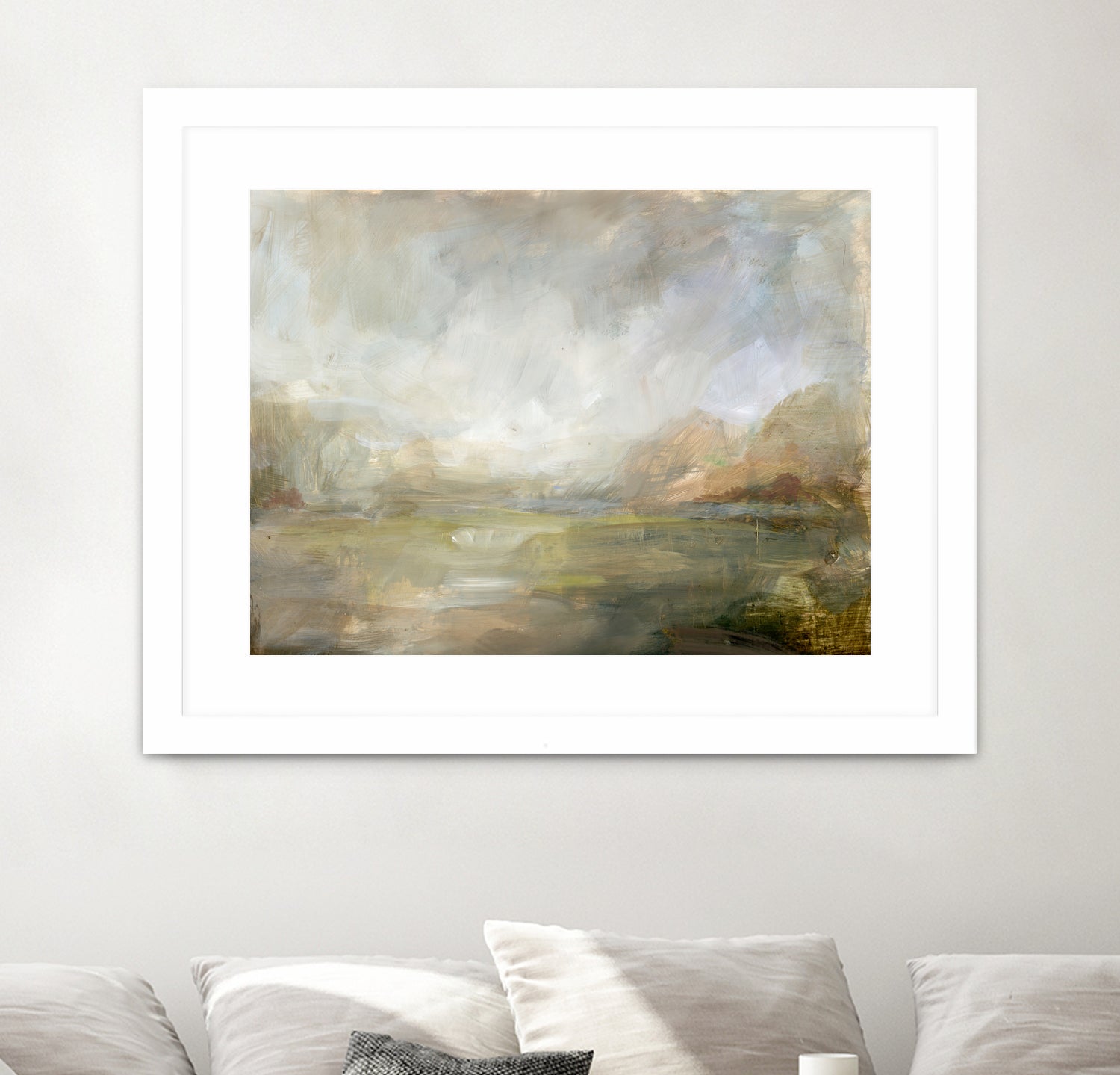Misty Morning Vista by Julia Cheney on GIANT ART - 13568 illustration