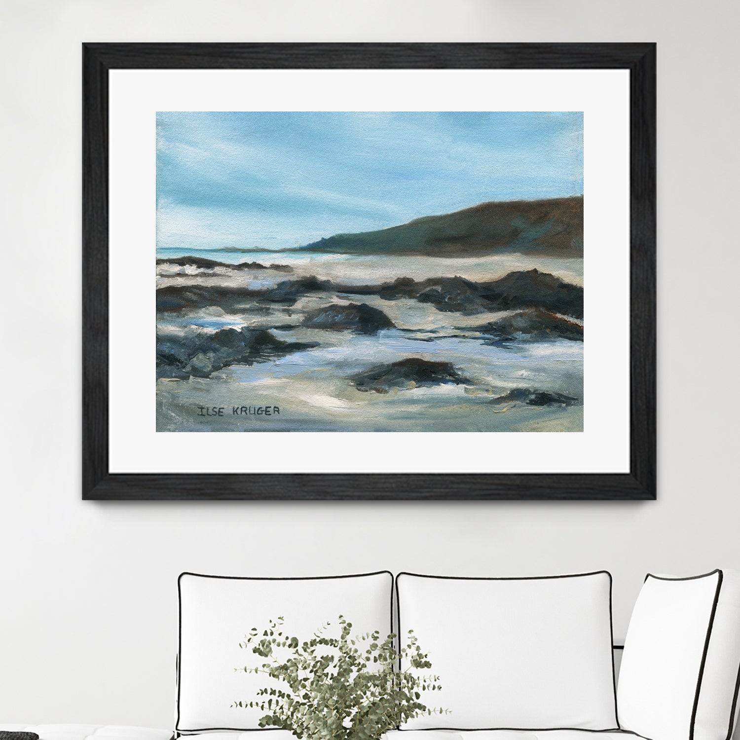 Rocky Shoreline Scene by Ilse Kruger on GIANT ART - 4786 photography