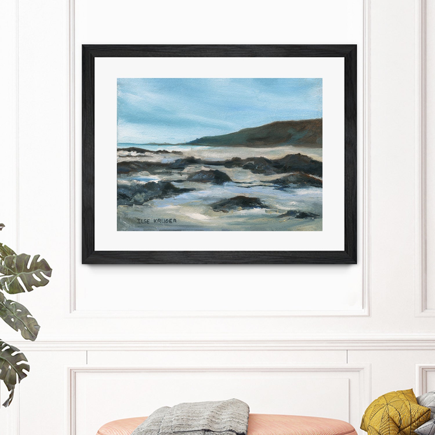 Rocky Shoreline Scene by Ilse Kruger on GIANT ART - 4786 photography