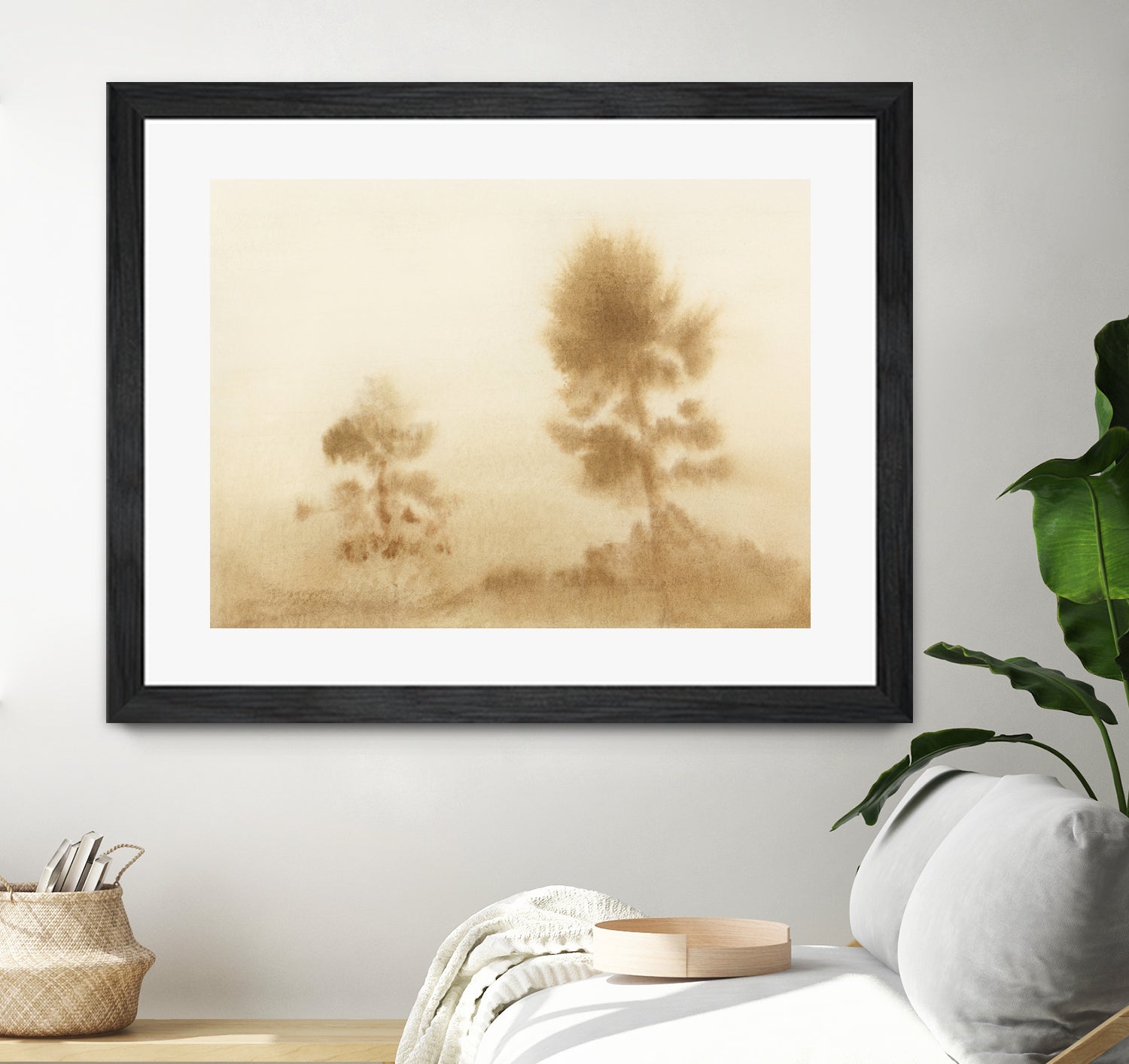 Misty Meadow by Dan Hobday on GIANT ART -  outdoor