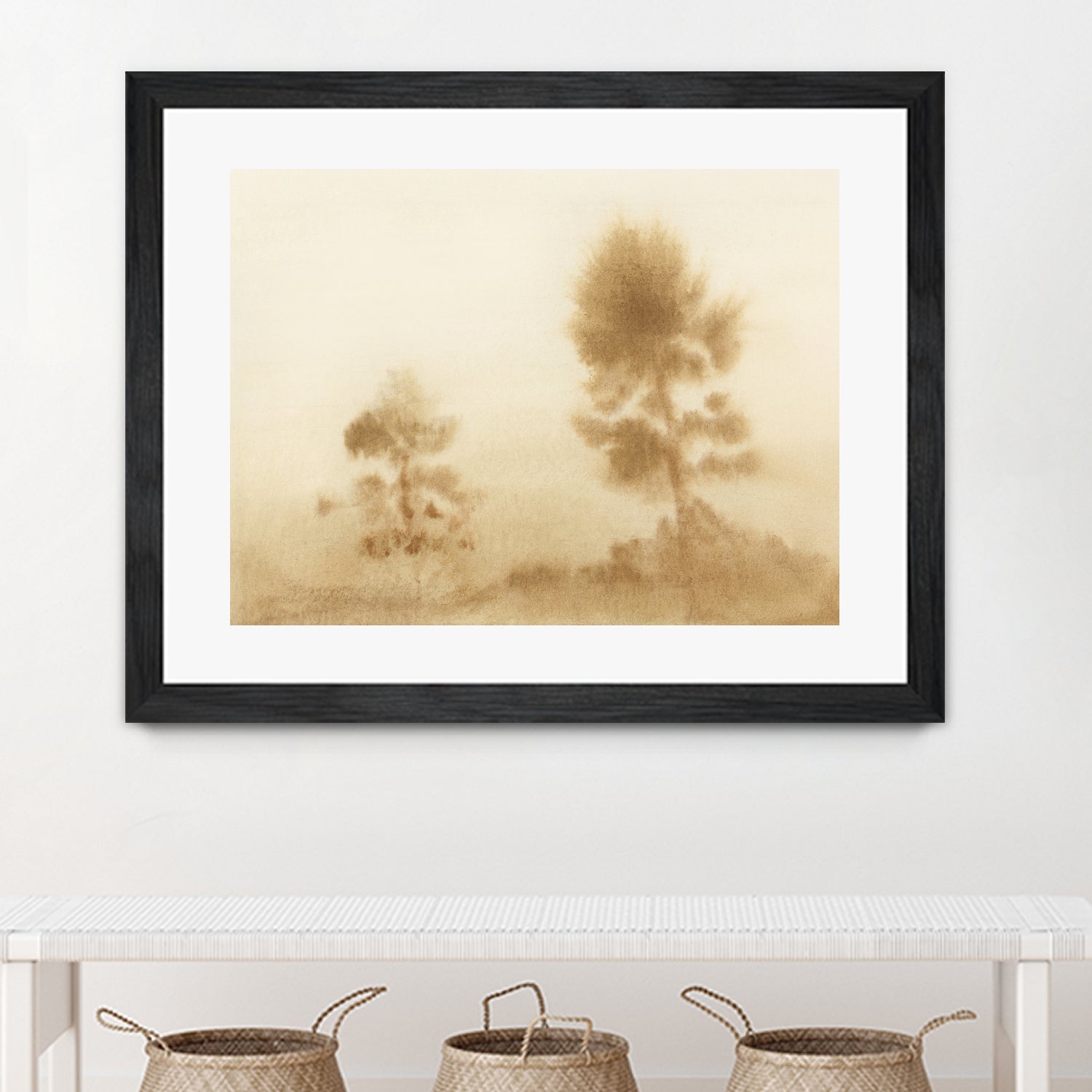 Misty Meadow by Dan Hobday on GIANT ART -  outdoor