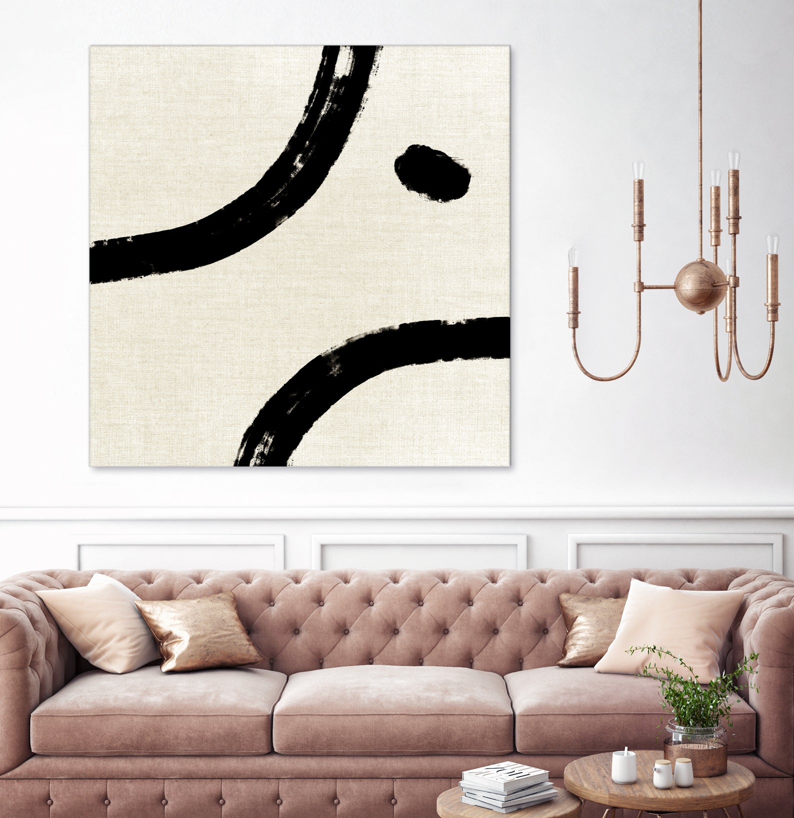 Abstract Minimal lines by Imaginative on GIANT ART - 10800 illustration