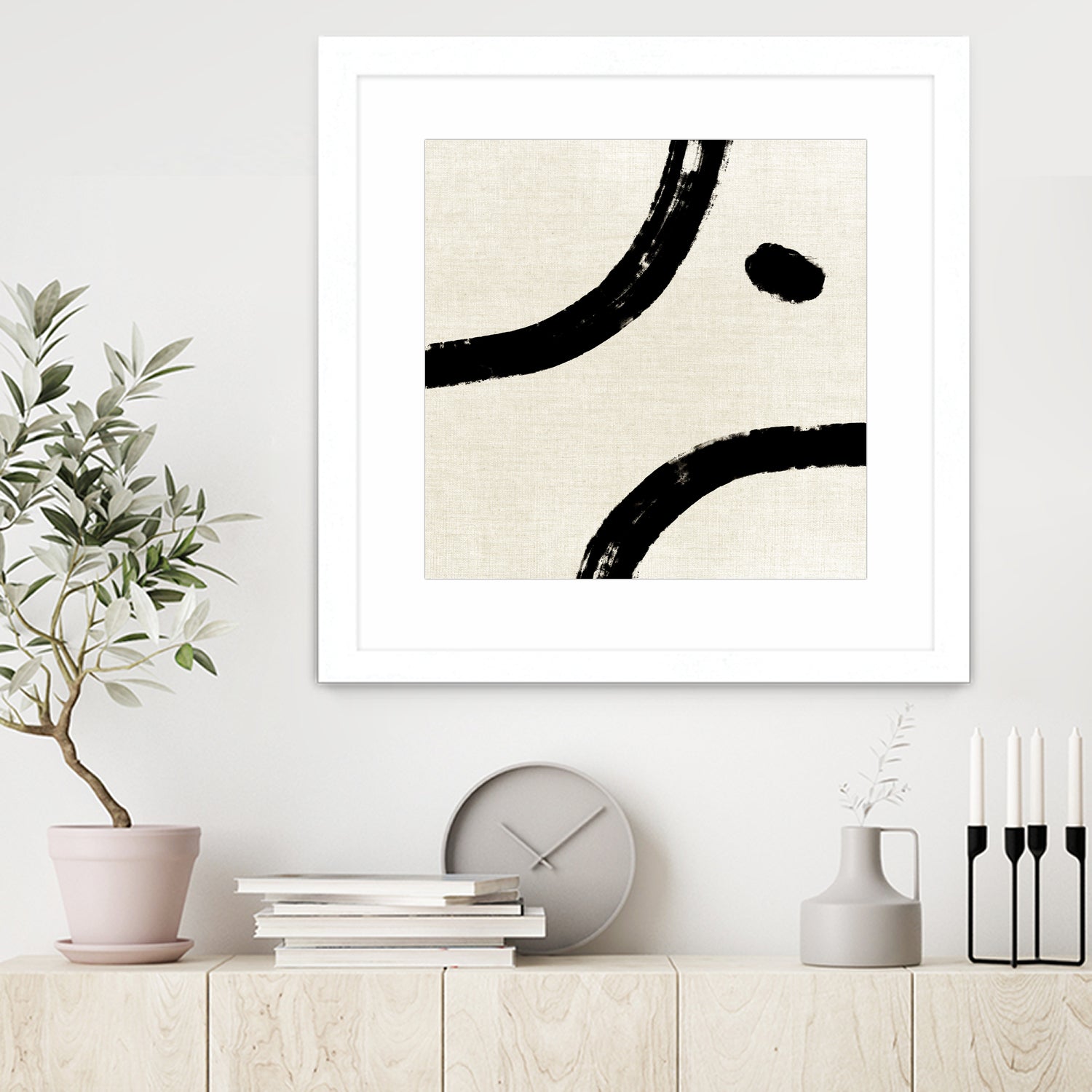 Abstract Minimal lines by Imaginative on GIANT ART - 10800 illustration