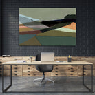 Subdued Landscape by cartissi on GIANT ART - abstract landscape art nature and landscapes abstract landscape art