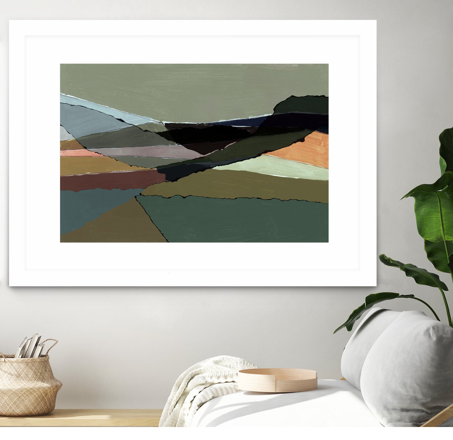 Subdued Landscape by cartissi on GIANT ART - abstract landscape art nature and landscapes abstract landscape art