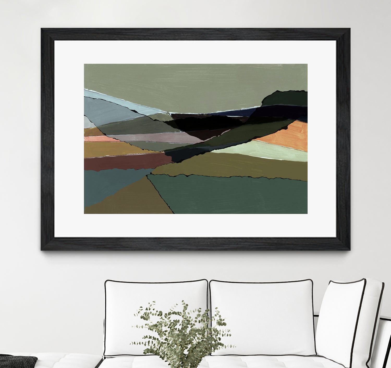 Subdued Landscape by cartissi on GIANT ART - abstract landscape art nature and landscapes abstract landscape art