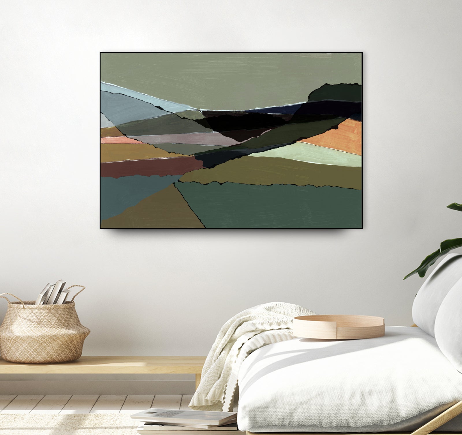 Subdued Landscape by cartissi on GIANT ART - abstract landscape art nature and landscapes abstract landscape art