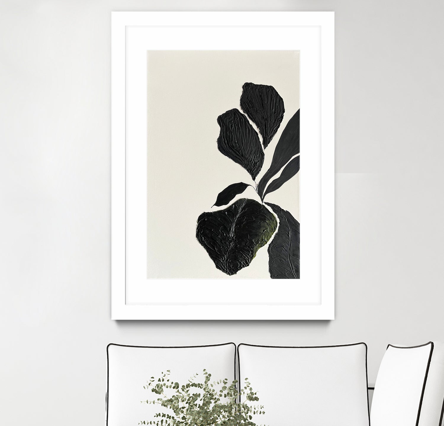 Floral Abstract 1 by Soniya Vijayakumar on GIANT ART -  flowers and plants