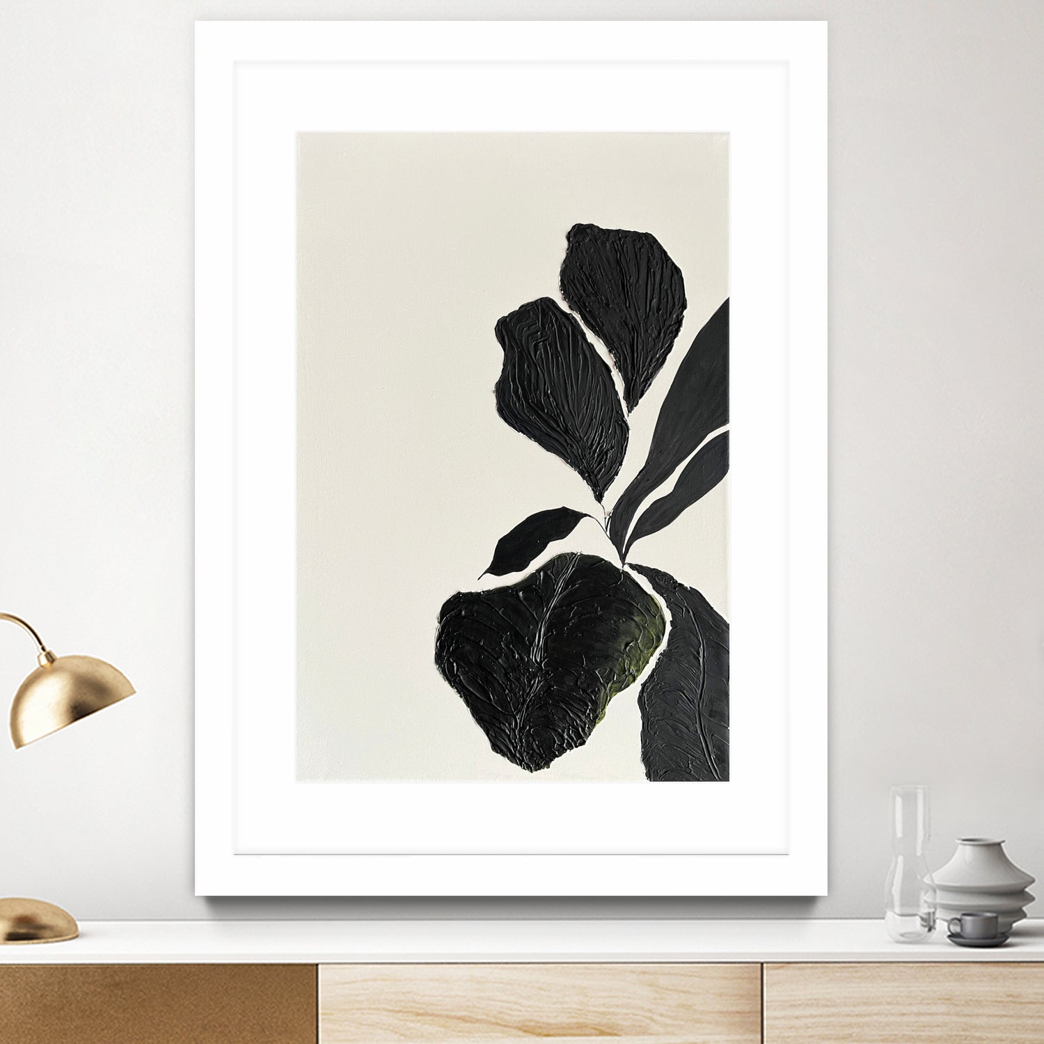 Floral Abstract 1 by Soniya Vijayakumar on GIANT ART -  flowers and plants