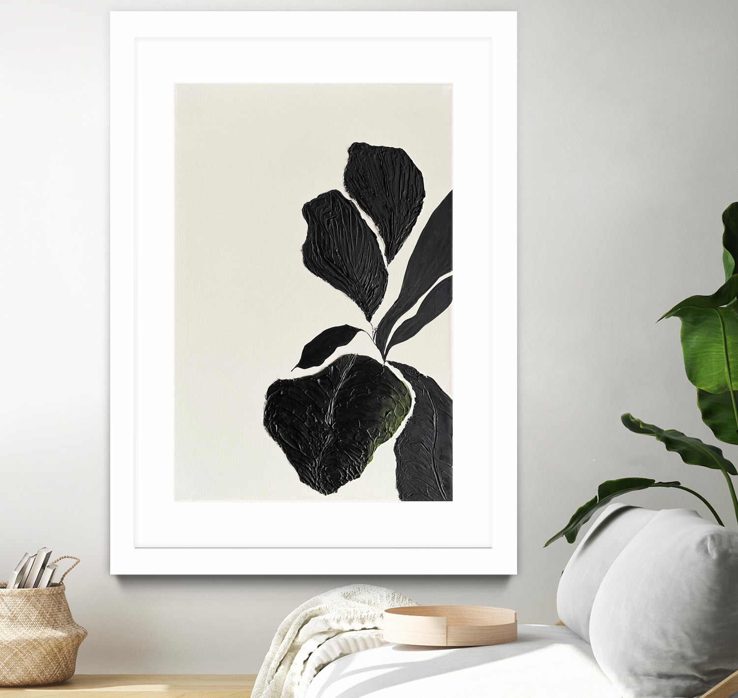 Floral Abstract 1 by Soniya Vijayakumar on GIANT ART -  flowers and plants