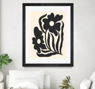 Textured flower silhouettes by Angela Minca on GIANT ART - graphic floral flowers and plants graphic floral